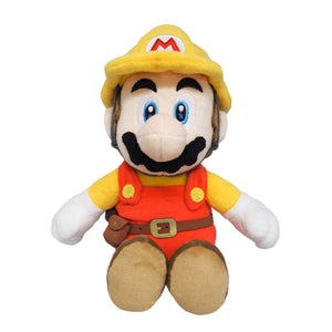 Super Mario Brothers: Mario Maker 2 Mario Plush (9.5")