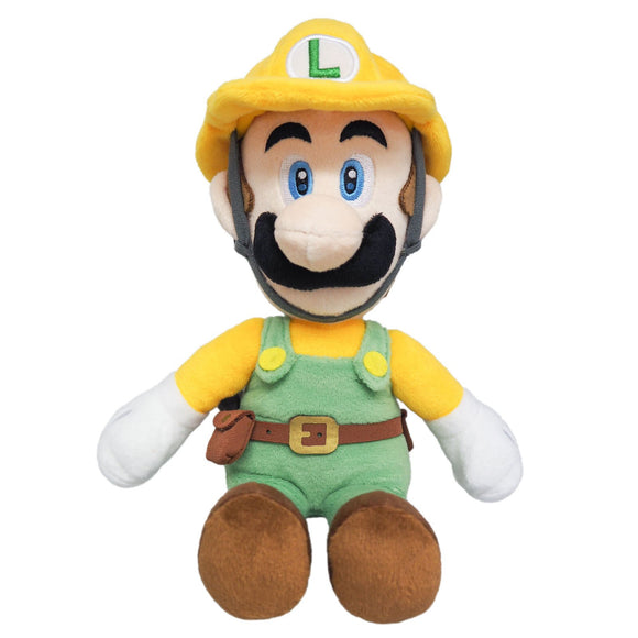 Super Mario Brothers: Mario Maker 2 Luigi Plush (10