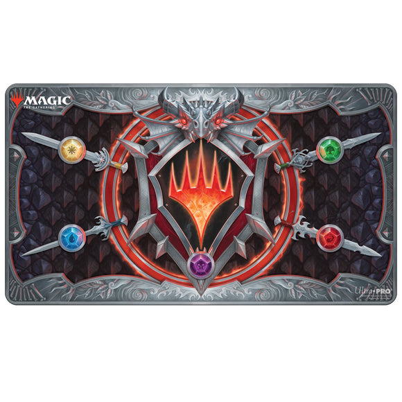 Magic the Gathering: Adventures of the Forgotten Realms Playmat - Planeswalker Symbol
