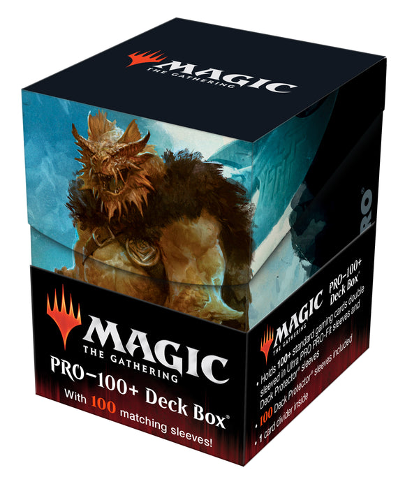 Magic The Gathering Deck Box: Commander Adventures in the Forgotten Realms - V1 Vrondiss, Rage of Ancients