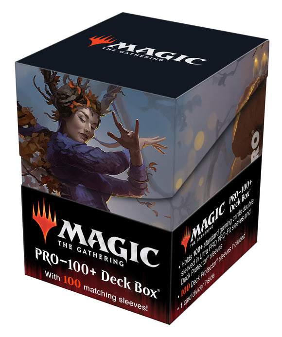 Magic The Gathering PRO Deck Box: Commander Innistrad Midnight Hunt - V1 Leinore, Autumn Sovereign