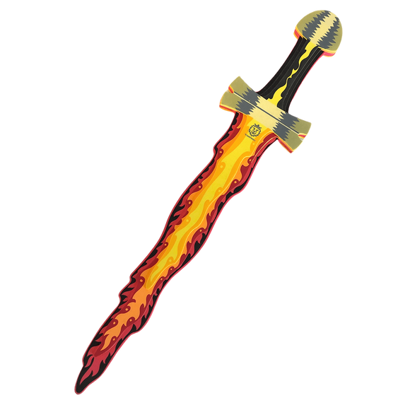 Fantasy Flame Foam Sword