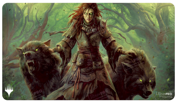 Magic the Gathering: Commander Legends: Battle for Baldur's Gate - Faldorn, Dread Wolf Herald Playmat