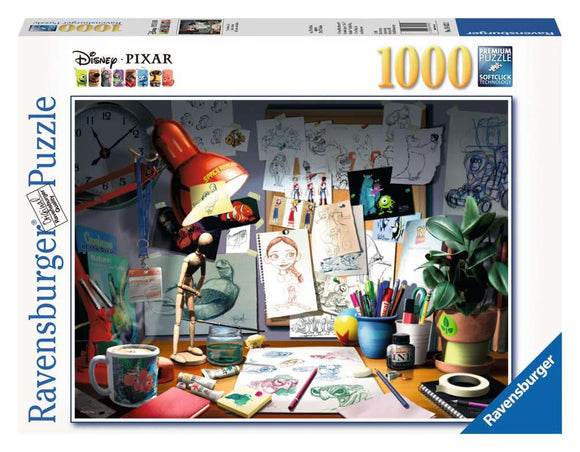 Puzzle: Disney Pixar - The Artist's DeskPuzzle: Disney Pixar - The Artist's Desk