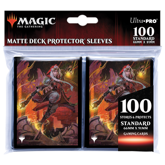 Magic the Gathering: Dominaria United - Jaya, Fiery Negotiator - Standard Deck Protector Sleeves (100ct)