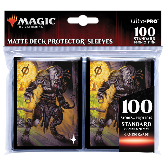 Magic the Gathering: Dominaria United - Ajani, Sleeper Agent - Standard Deck Protector Sleeves (100ct)
