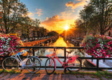 Puzzle: Bicycles in Amsterdam