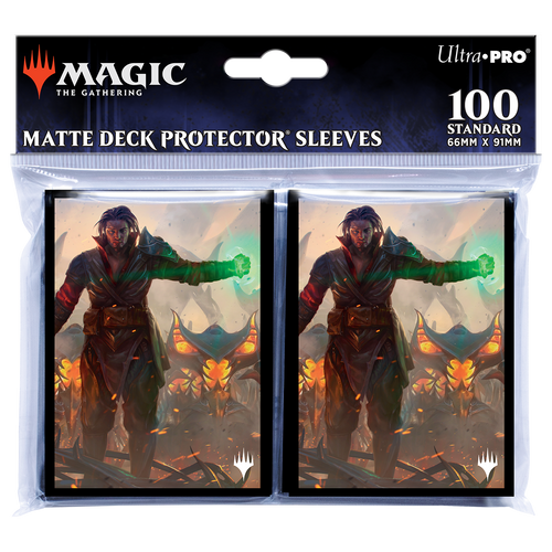 Magic: the Gathering - The Brothers' War Mishra, Eminent One Deck Protector Sleeves - Minsc & Boo, Timeless Heroes (100ct)