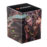Magic The Gathering Deck Box: Phyrexia All Will Be One Ixhel - Lukka, Bound to Ruin (100+)