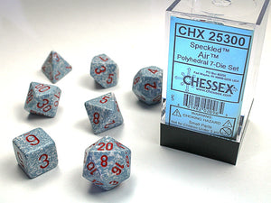 Chessex Dice: Speckled Polyhedral Set Air (7)