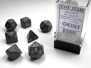 Chessex Dice: Speckled Polyhedral Set Hi-tech (7)