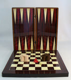 Backgammon - 19" Wood Grain Set