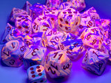 Chessex Dice: Festive - 16mm D6 Pop Art/Red (12)