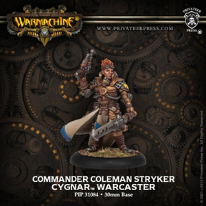 Warmachine: Cygnar Commander Coleman Stryker 1