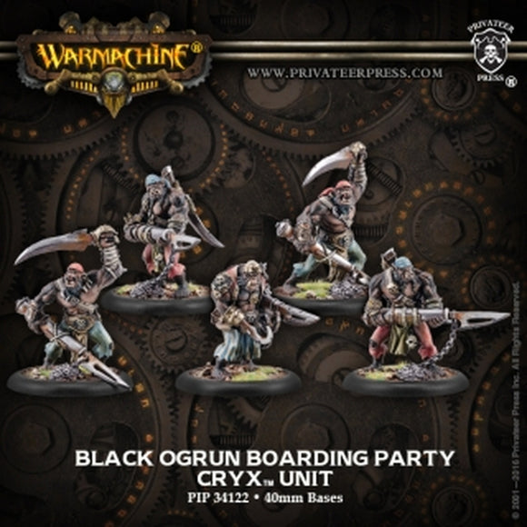 Warmachine: Cryx Black Ogrun Boarding Party 2