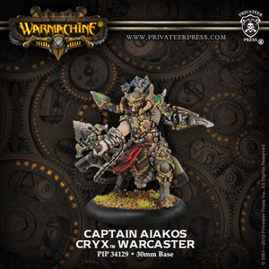 Warmachine: Cryx Captain Aiakos