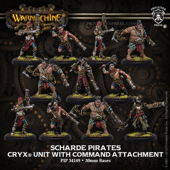 Warmachine: Cryx Scharde Pirates
