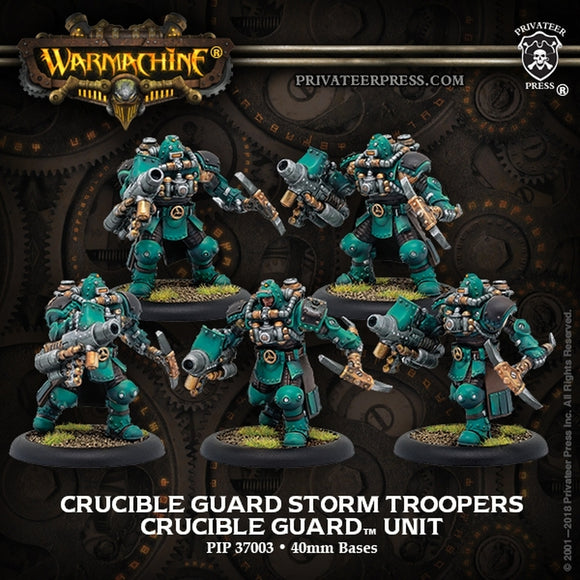 Warmachine: Crucible Guard Storm Troopers