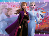 Glitter Puzzle: Frozen - Strong Sisters