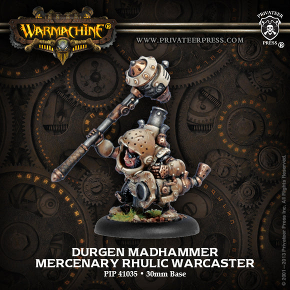 Warmachine: Mercenaries Durgen Madhammer