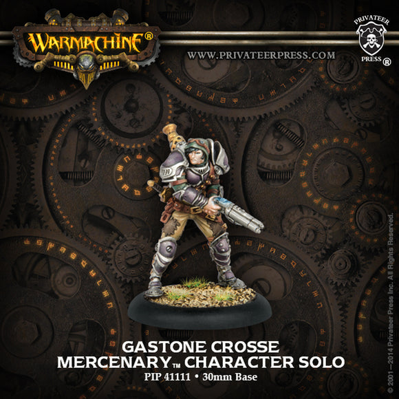 Warmachine: Mercenaries Gastone Crosse