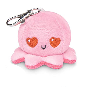 TeeTurtle Keychain: Love Pink Octopus