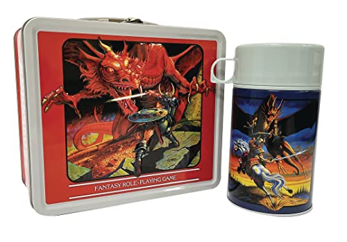 Dungeons & Dragons: 1983 Player's Manual Lunchbox and Thermos