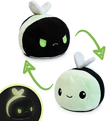 TeeTurtle Reversible Bee: Black/Glow (Mini) – Little Shop of Magic