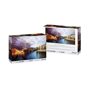 Stephen Wilkes: Pont de la Tournelle - Paris, Day to Night