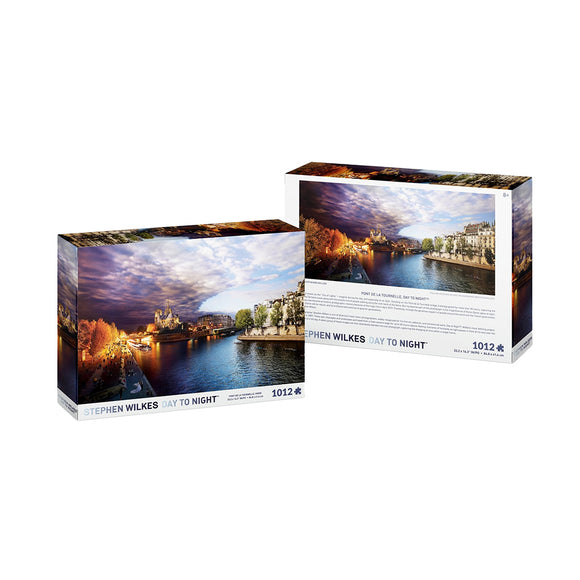 Stephen Wilkes: Pont de la Tournelle - Paris, Day to Night