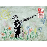Urban Art Graffiti - Banksy Crayola Shooter