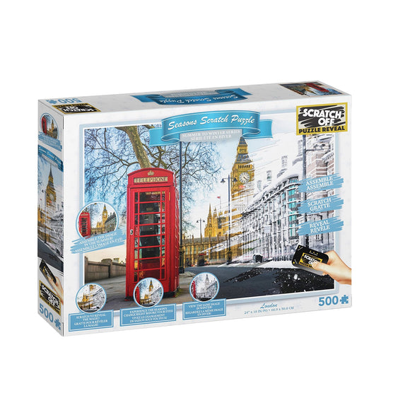 Scratch Off: Seasons Puzzle - Big Ben