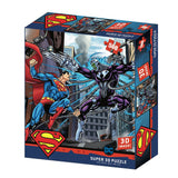 Lenticular 3D Puzzle: DC - Superman vs Electro
