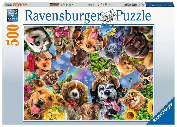 Puzzle: Animal Selfie
