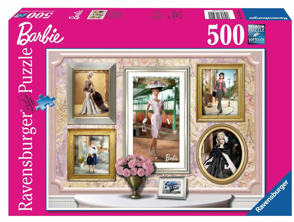 Puzzle: Barbie - Paris Fashion