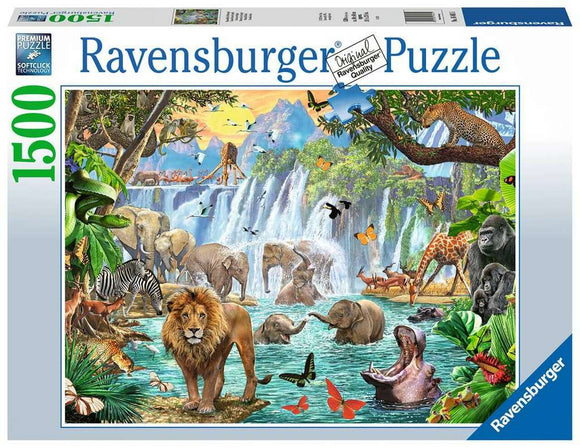 Puzzle: Waterfall Safari