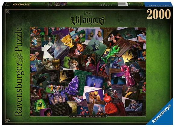 Puzzle: Disney Villainous - All Villains