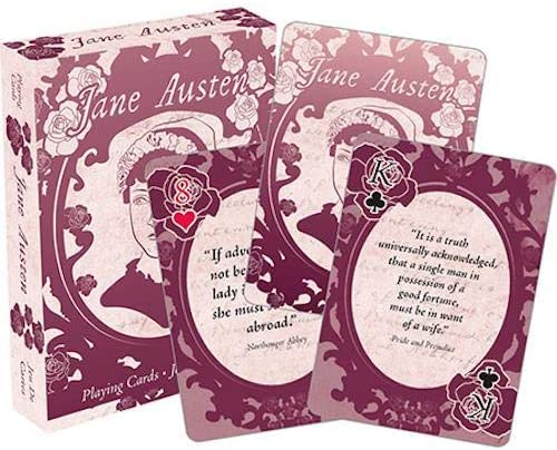 Aquarius Playing Cards: Jane Austen Quotes