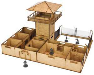 The Walking Dead: All Out War - The Prison MDF Kit