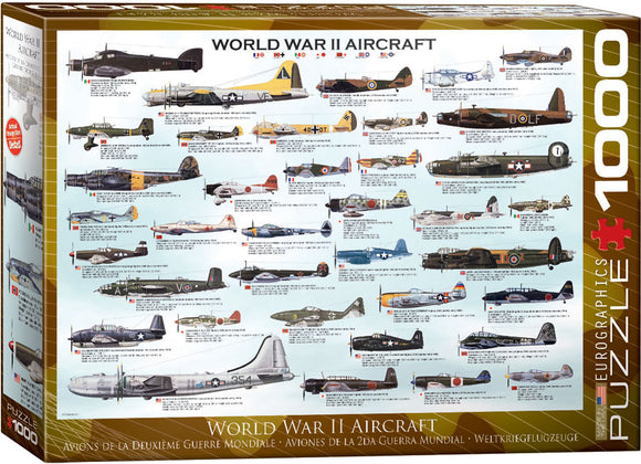 Puzzle: Sea & Land Transportation - World War II Aircraft