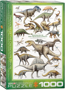Puzzle: Natural History Charts - Dinosaurs