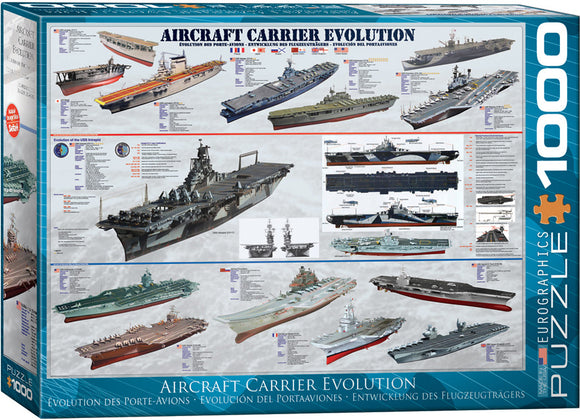 Puzzle: Sea & Land Transportation - Aircraft Carrier Evolution