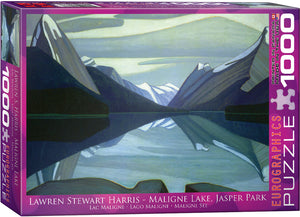 Puzzle: Fine Art Masterpieces - Maligne Lake Jasper Park by Lawren Stewart Harris