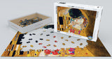 Puzzle: Fine Art Masterpieces - The Kiss (Detail) by Gustav Klimt