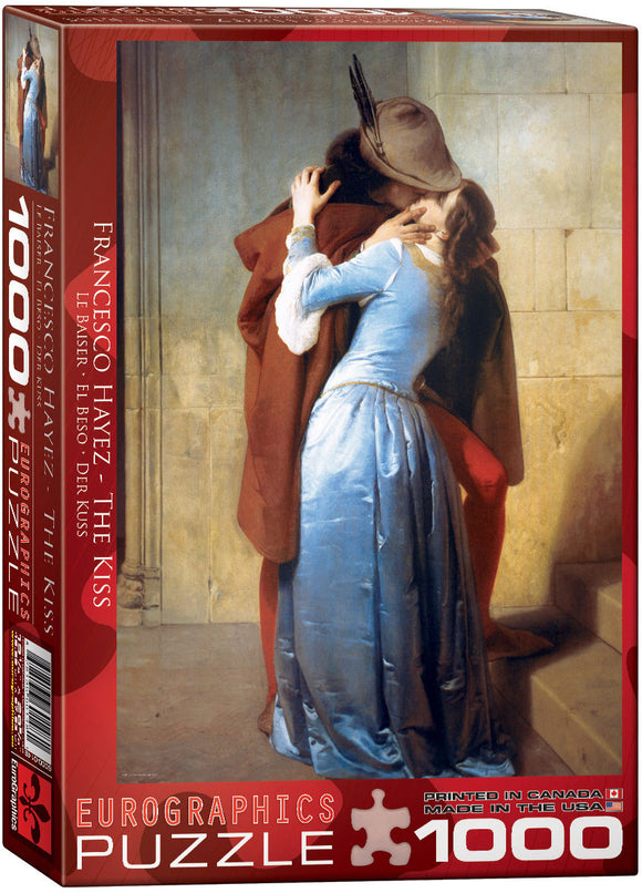 Puzzle: Fine Art Masterpieces - The Kiss by Francesco Hayez