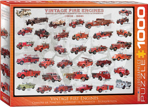Puzzle: Sea & Land Transportation - Vintage Fire Engines