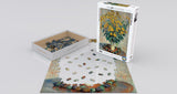 Puzzle: Fine Art Masterpieces - Jerusalem Artichoke Flowers by Claude Monet