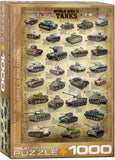 Puzzle: Sea & Land Transportation - World War II Tanks