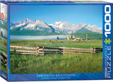 Puzzle: Scenic Photography - Sawtooth Mountains Idaho