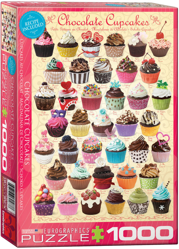 Puzzle: Delicious Puzzles - Chocolate Cupcakes